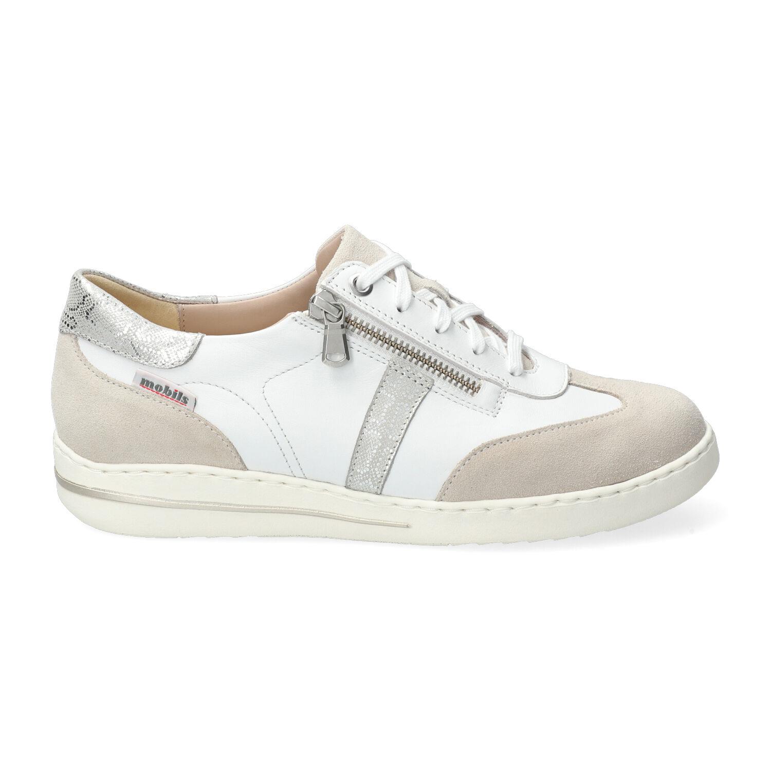 lacets femme modèle Gaia Blanc casse - Mephisto